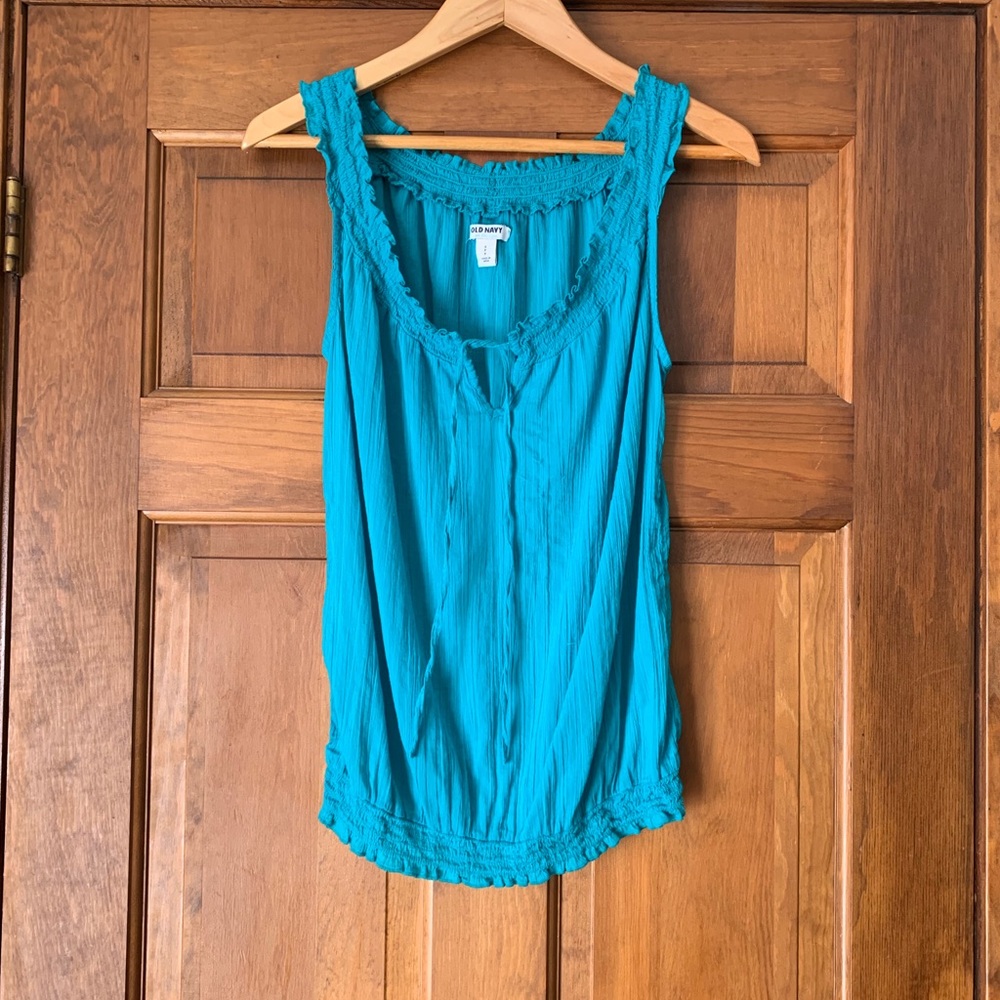 Old Navy Turquoise Tank Top